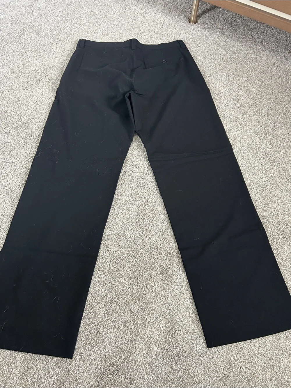 Banana Republic Black Men's Dress Pants - Straight Leg
